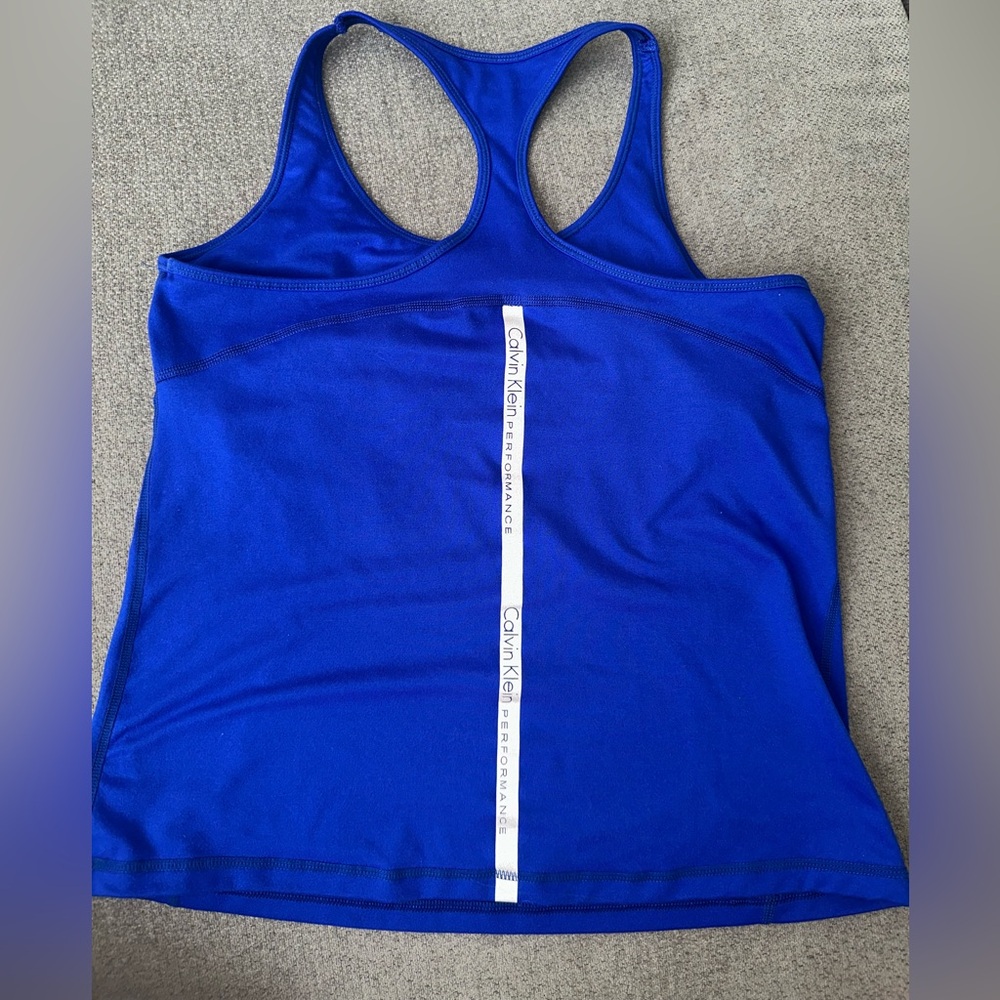 Calvin Klein Performance Royal Blue Tank Top